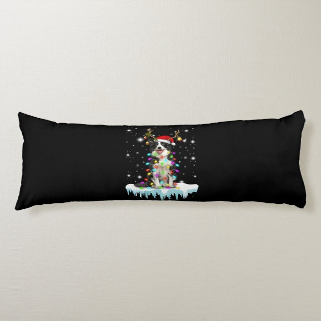 Boder Colline Reindeer Christmas Present Body Cushion (Front)