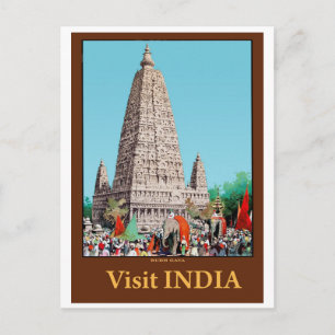 Bodh Gaya, India Postcard