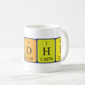 Bodhi periodic table name mug (Front Right)