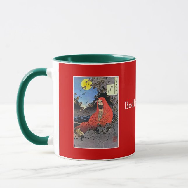 Bodhidharma by Yoshitoshi1887 Mug (Left)