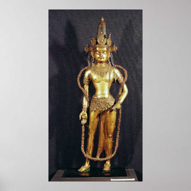 Bodhisattva Avalokitecvara, 15th-16th century Poster (Front)