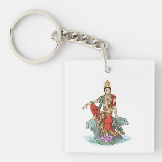 Bodhisattva of Compassion keychain (Front)