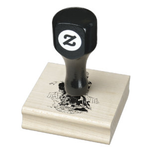 Bodhisattva of Compassion rubber stamp