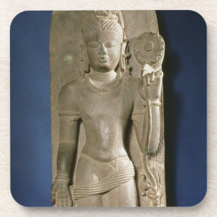 Bodhisattva Padmapani, Nalanda, Bihar, Pala dynast Coaster