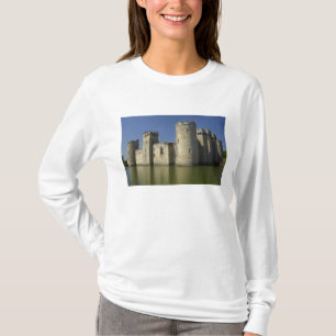 Bodiam Castle (1385), reflected in moat, East T-Shirt