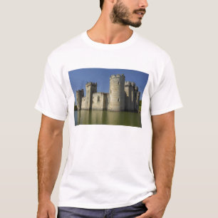 Bodiam Castle (1385), reflected in moat, East T-Shirt