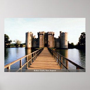Bodiam Castle, Kent, England Poster