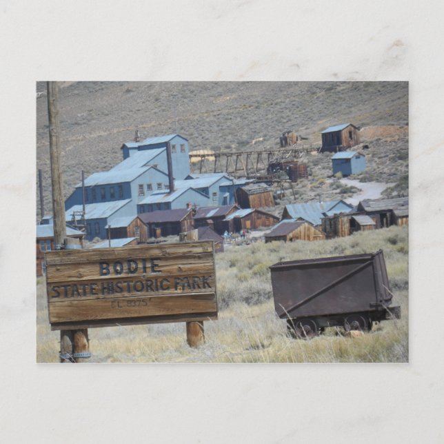 Bodie, CA Postcard (Front)