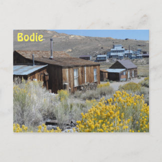 Bodie, CA Postcard