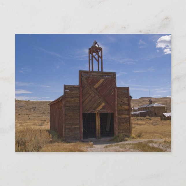 Bodie Firehouse Post Card (Front)