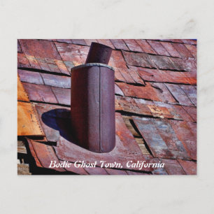 Bodie Ghost Town, California, Postcard