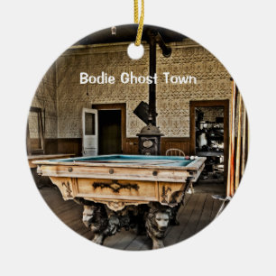 Bodie Ghost Town Ceramic Tree Decoration