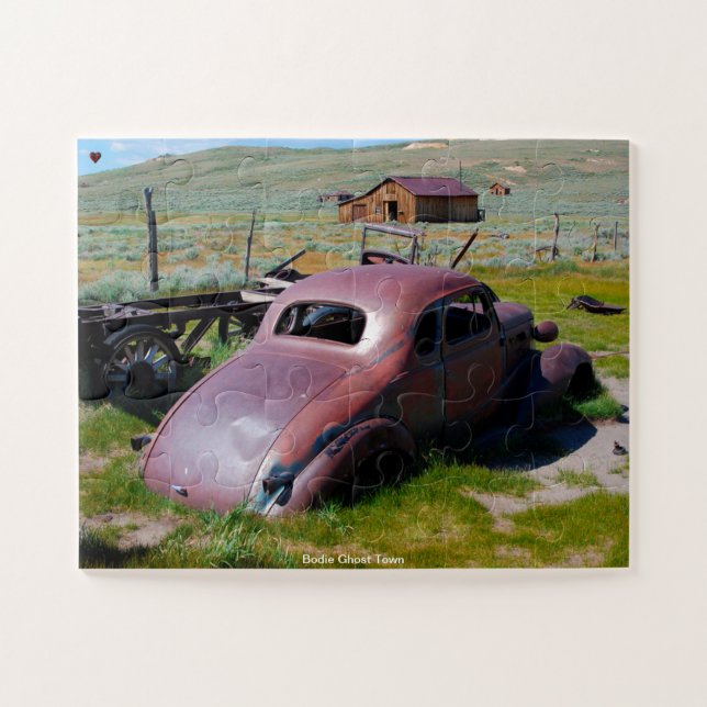 Bodie Ghost Town Jigsaw Puzzle (Horizontal)