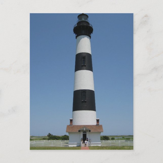 Bodie Island Light Wide Postcard (Front)