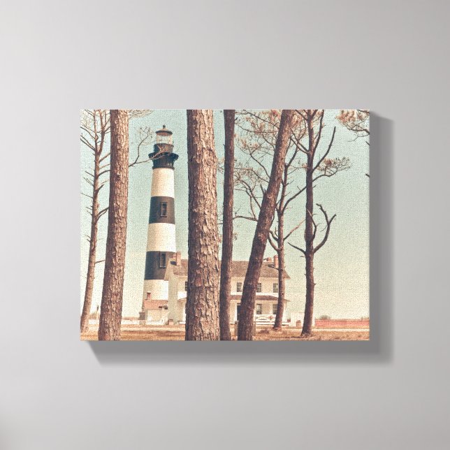 Bodie Island Lighthouse. Canvas Print (Front)