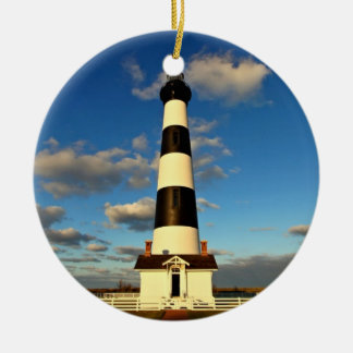 Bodie Island Lighthouse Ceramic Tree Decoration