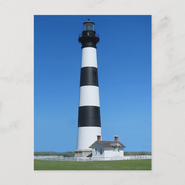 Bodie Island Lighthouse, Nags Head North Carolina Postcard (Front)