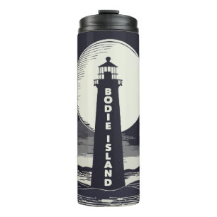 Bodie Island Lighthouse North Carolina Moon Thermal Tumbler