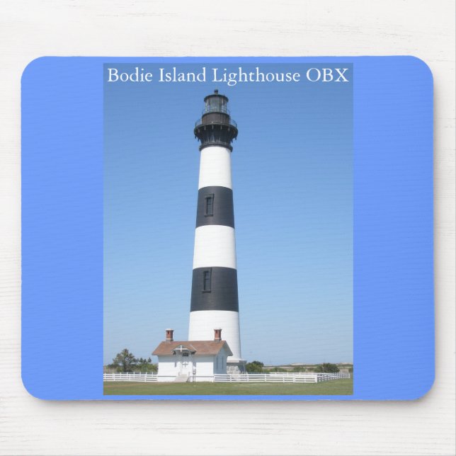Bodie Island Lighthouse OBX Mousepad (Front)