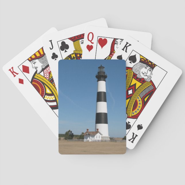 Bodie Island Lighthouse Outer Banks NC Cards (Back)