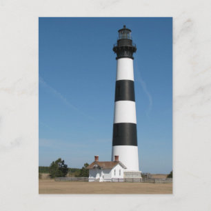 Bodie Island Lighthouse Outer Banks NC Postcard