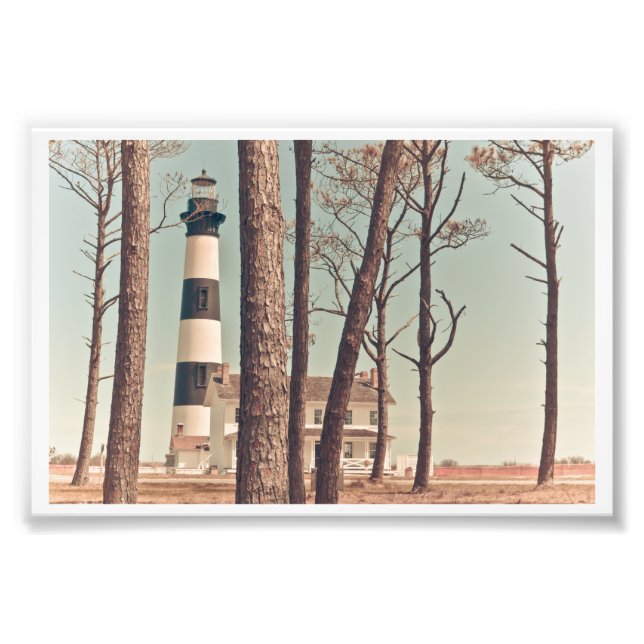 Bodie Island Lighthouse. Photo Print (Front)