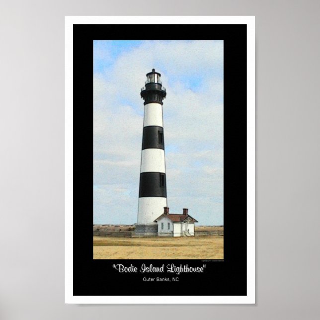 Bodie Island Lighthouse Poster (Front)