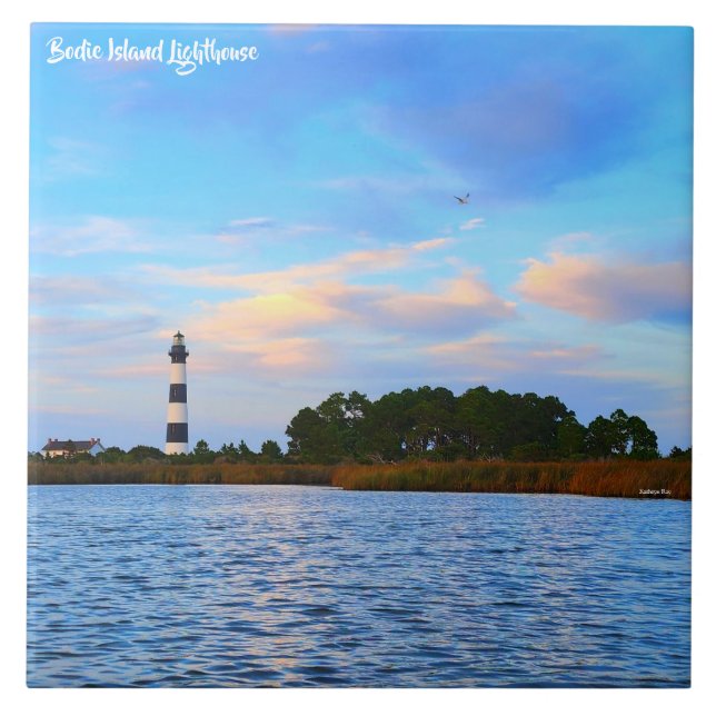 Bodie Island Lighthouse Tile (Front)