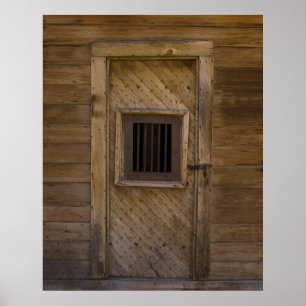 Bodie Jailhouse Door Poster