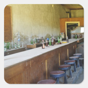 Bodie State Historic Park, California, USA 2 Square Sticker