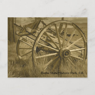 Bodie Wagon Wheel 1 Postcard