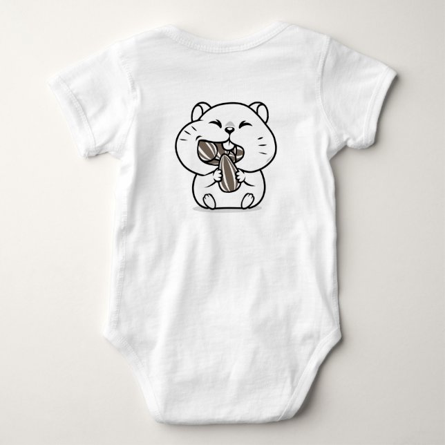 Bodies & Frogs Baby Bodysuit (Back)