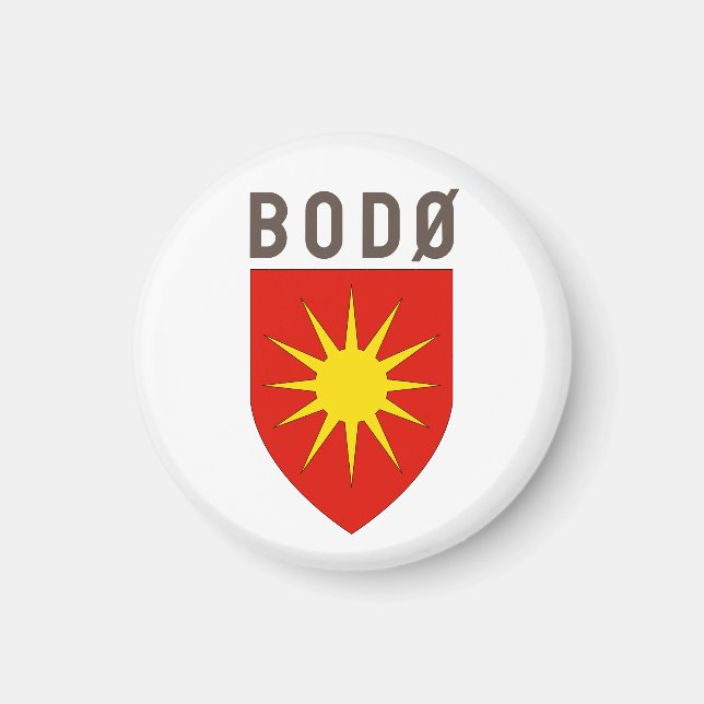 Bodø coat of arms - NORWAY Magnet (Front)
