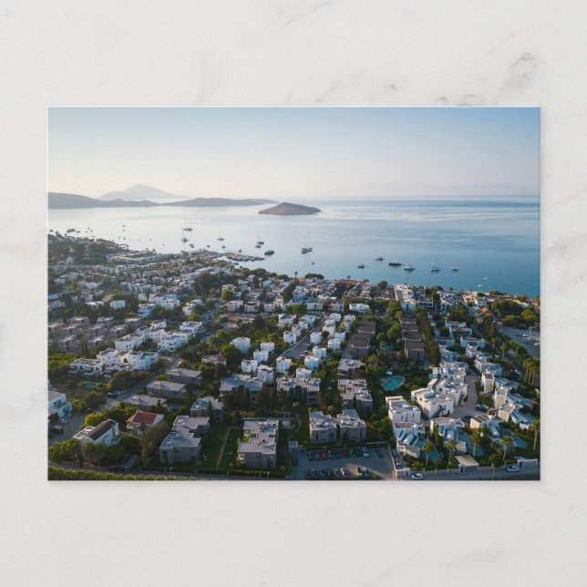 Bodrum Coast View Postcard (Front)