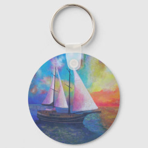 Bodrum Turquoise Coast Gulet Cruise Key Ring