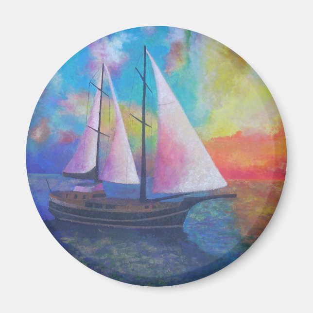 Bodrum Turquoise Coast Gulet Cruise Magnet (Front)