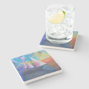 Bodrum Turquoise Coast Gulet Cruise Stone Coaster