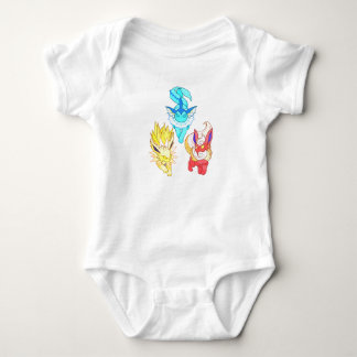 Body bébé Evolution évoli Pokemon Baby Bodysuit