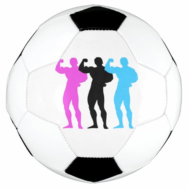 Body Builders Soccer Ball (Front)