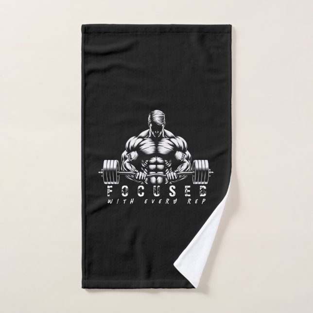 Body Building-Fitness Bath Towel Set (Hand Towel)