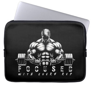 Body Building-Fitness Laptop Sleeve
