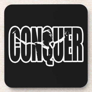 Body Building Motivation - CONQUER Coaster