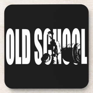 Body Building Motivation - Old School Strength Coaster