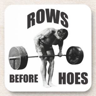 "Body Building" Motivational Humour Coaster