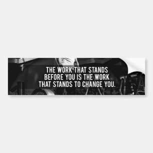 "Body building" Workout Motivational Bumper Sticker