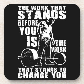 "Body building" Workout Motivational Coaster