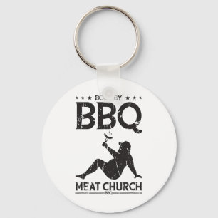 Body By Bbq Meat Church Bbq - Bbq Enthusiasm  Key Ring