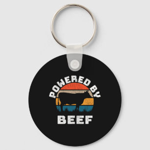 Body By Brisket Bbq Powered By Beef Key Ring