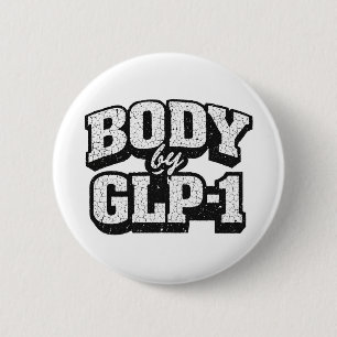 BODY by GLP-1 6 Cm Round Badge