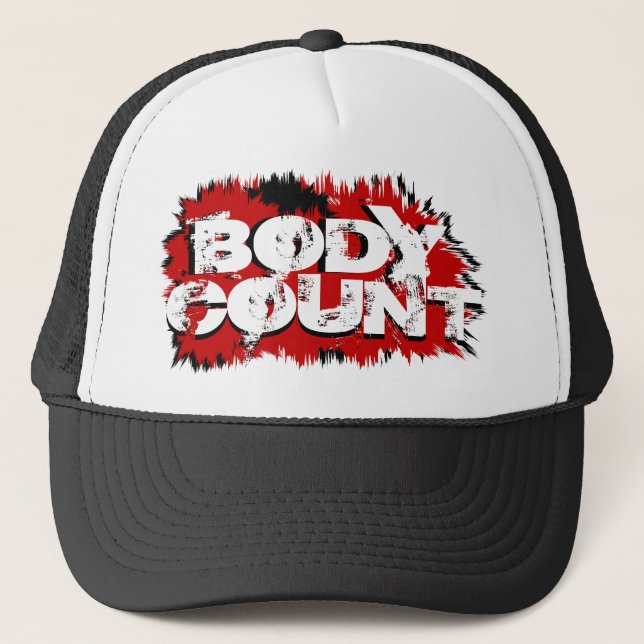 BODY COUNT Trucker Hat (Front)